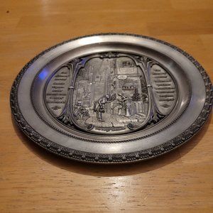 W MF Sinn Pewter Plate, Carl Spitzweg Artwork $25 check eBay or etsy, same item